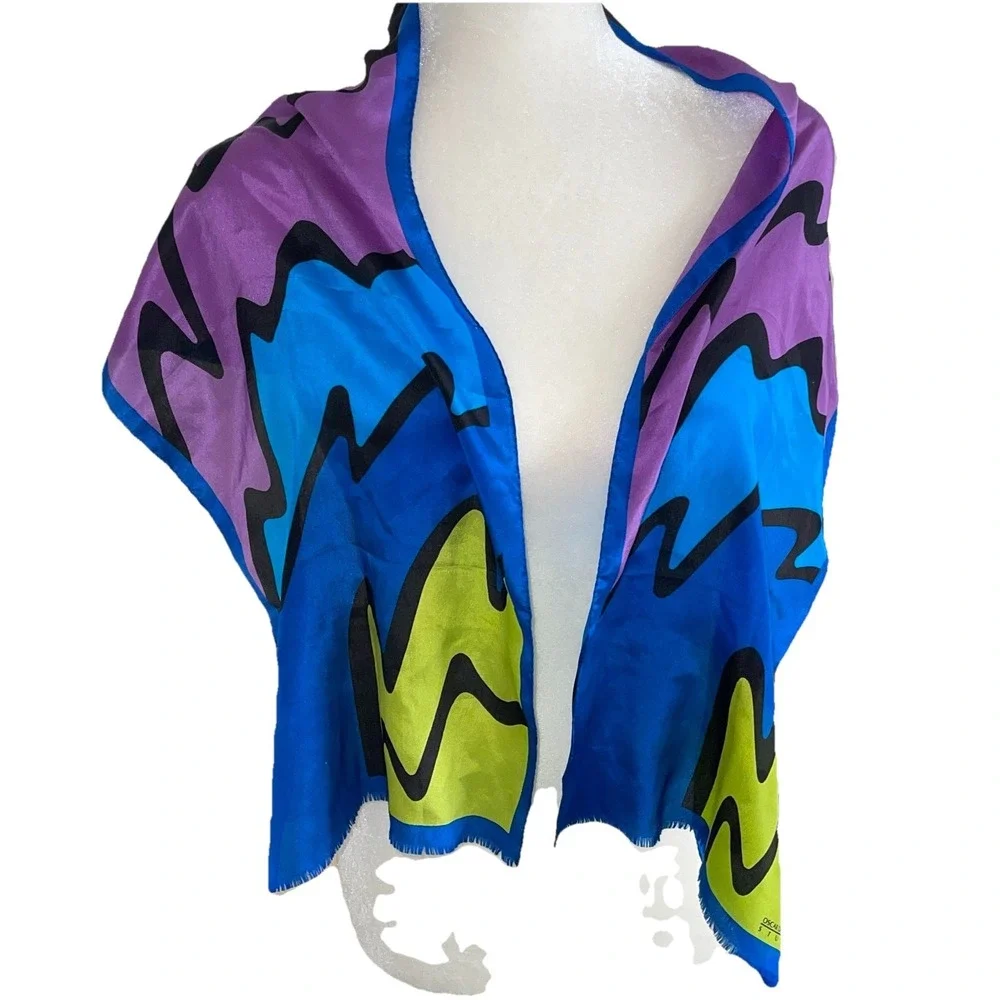 Oscar de la Renta Studio Silk Scarf 42